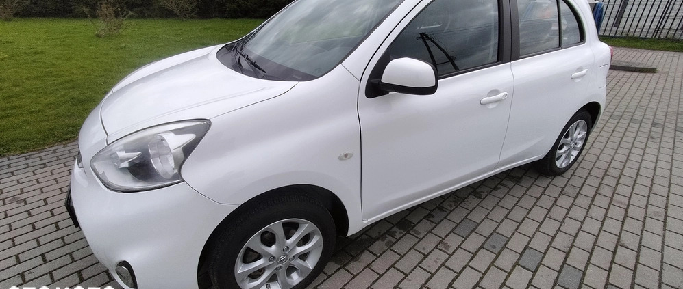 Nissan Micra cena 27800 przebieg: 100000, rok produkcji 2015 z Zelów małe 436